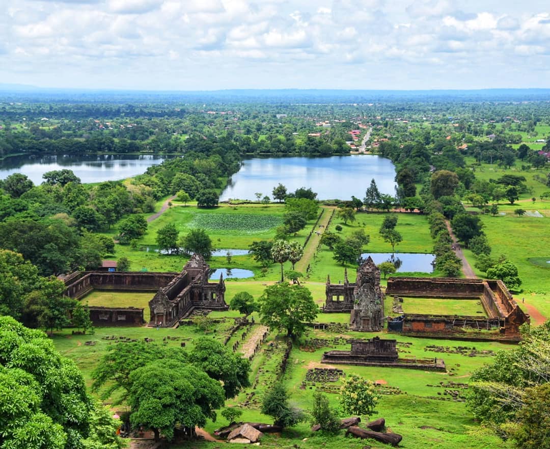 Begin your weather-prepared day with Pakse’s tranquil ambiance